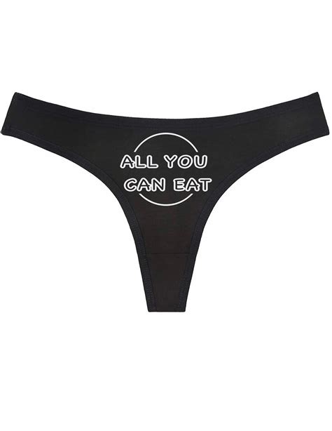 All You Can Eat Panty Fun Lingerie Gag Ts Bridal Etsy