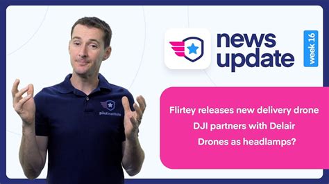 drone news flirtey delivery drone dji partners  delair audi drone headlights youtube
