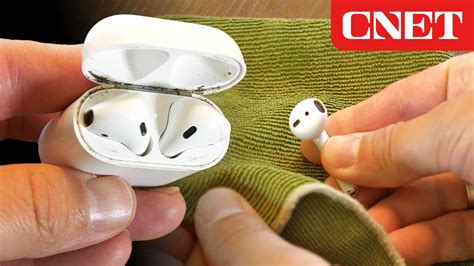 clean airpods earpods  damaging  youtube