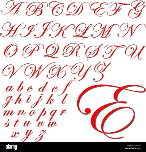alphabet design high resolution stock photography  images alamy