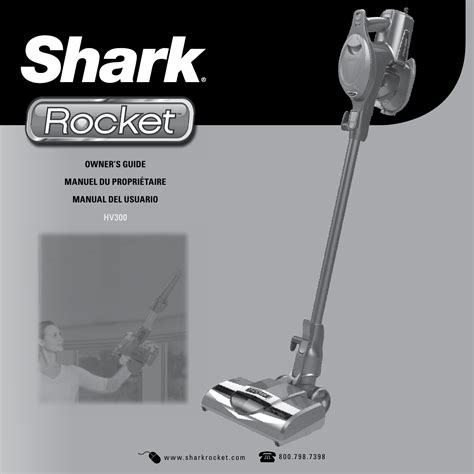 shark rocket hv users manual