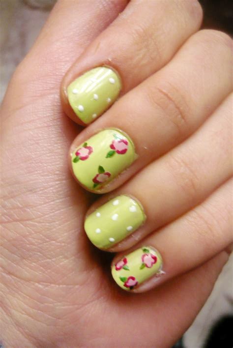 fresh green apple nails        nails