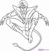 Nightcrawler Coloring Pages Getcolorings sketch template
