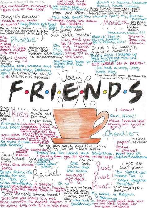F R I E N D S Quotes And Memories By Becksbeck On Deviantart