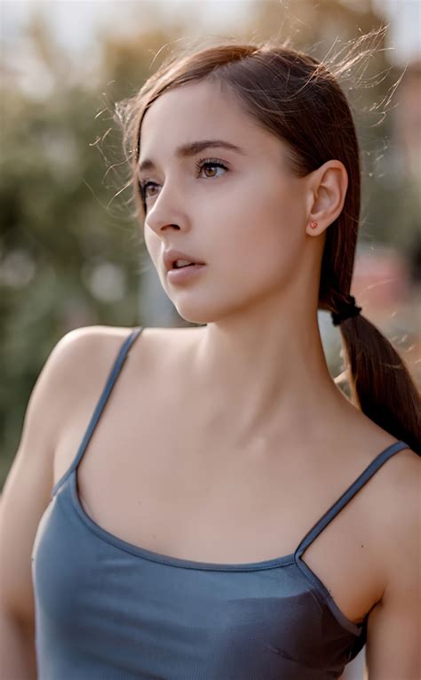download 950x1534 wallpaper gorgeous brunette teen model