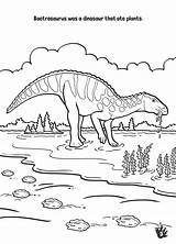 Coloring Dinosaurs Stomp Roar sketch template