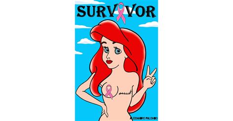 ariel as a breast cancer survivor ariel from the little