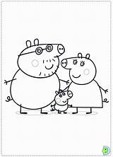 Coloring Peppa Pages Pig Dinokids Print 1000 Close sketch template