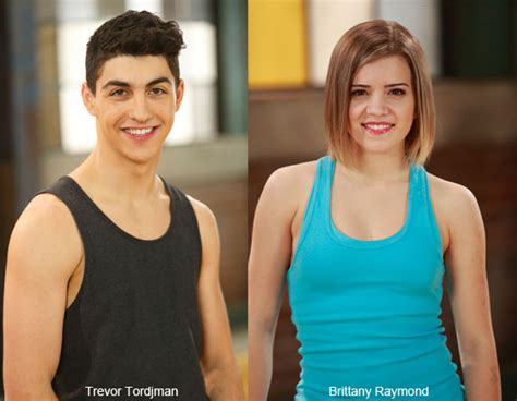 The Next Step Stars Trevor Tordjman And Brittany Raymond Talk Dance