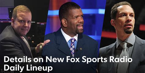 media confidential fox sports radio launching   shows