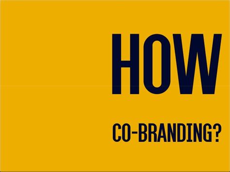 how can companies combine products to create strong co brands and ing…