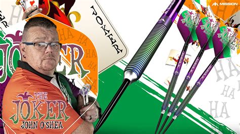 john  joker oshea darts mission darts youtube