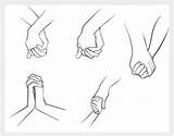 Drawing Couples Holding Hands Getdrawings sketch template