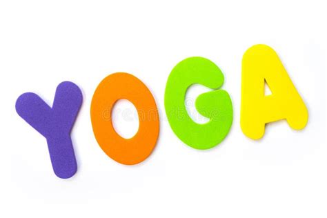 word yoga stock image image  india relaxation