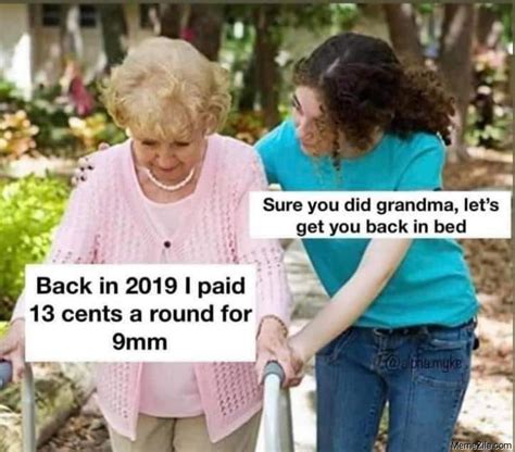 Sure Grandma Meme Template