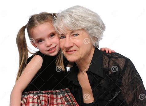 Grandmother And Granddaughter Stock Image Image Of People Generation