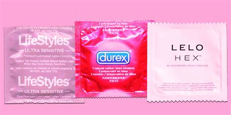 Types Of Condoms Different Condom Types