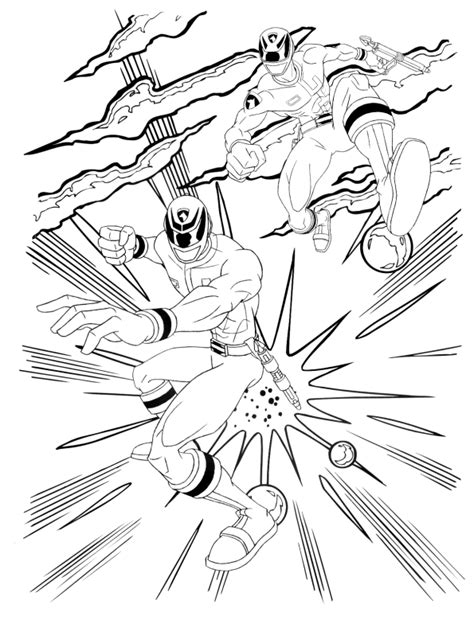 coloring page power rangers coloring pages
