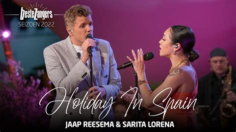 jaap reesema sarita lorena holiday  spain beste zangers  officiele audio youtube