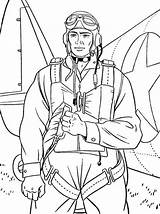 Coloring Paratrooper Pages Soldier Popular sketch template