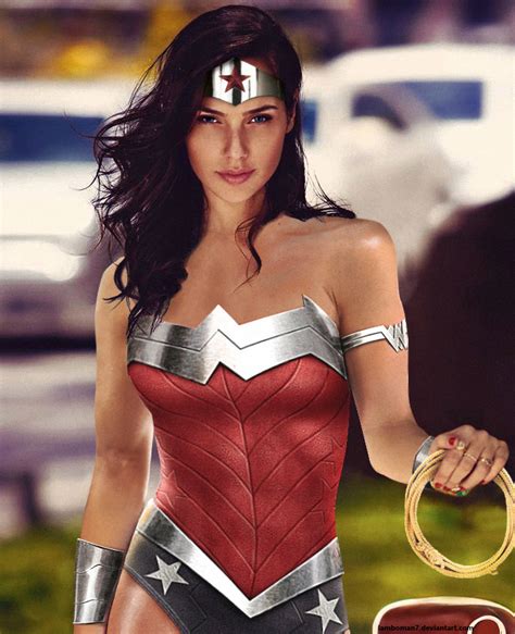 Wonder Woman Gal Gadot Silver By Lamboman7 On Deviantart