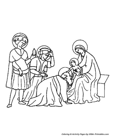 christmas story coloring pages    nativity coloring pages