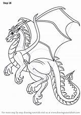 Dragon Drawing Draw Step Dragons Sketch Drawings Tutorial Line Outline Simple Learn Tutorials Drawingtutorials101 Easy Sketches Beginners Make Cute Flying sketch template