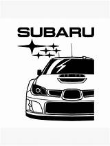 Subaru Impreza Sti Wrx Jdm Rally sketch template