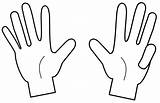 Counting Fingers Count Hiclipart Cowboys sketch template
