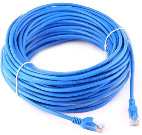 bolcom internetkabel van  qubix  meter blauw cate ethernet kabel rj utp kabel