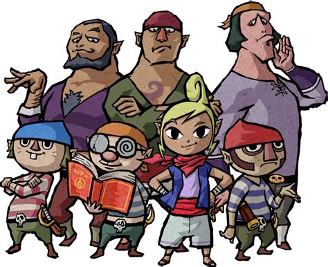 Tetra S Pirate Crew Zelda Wiki