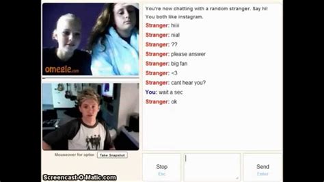 one direction on omegle prank 2014 youtube