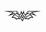 Bat Tatto Angelina Tatoo Joker Bats Desing Pngwing Template sketch template