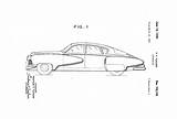 Tucker Torpedo Kustomrama Patent Automobile 1949 1947 Drawing Preston sketch template