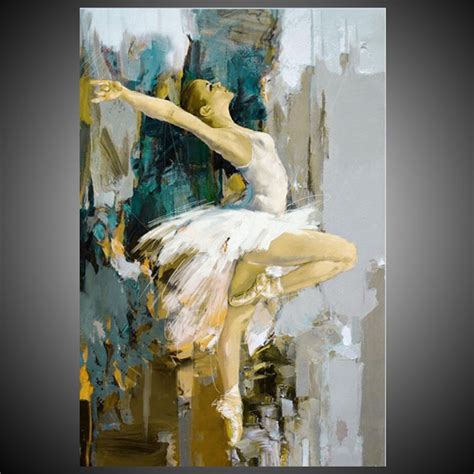 Kup Tancerka Baletowa Obrazy Olejne Art Malowany Na