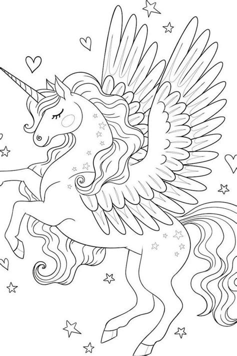 magical unicorn coloring page   print  coloring pages