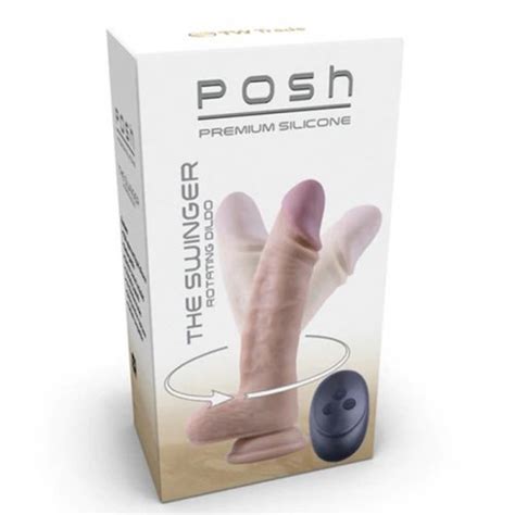 Posh The Swinger Remote Control Rotating Dildo Sex Toy Hotmovies