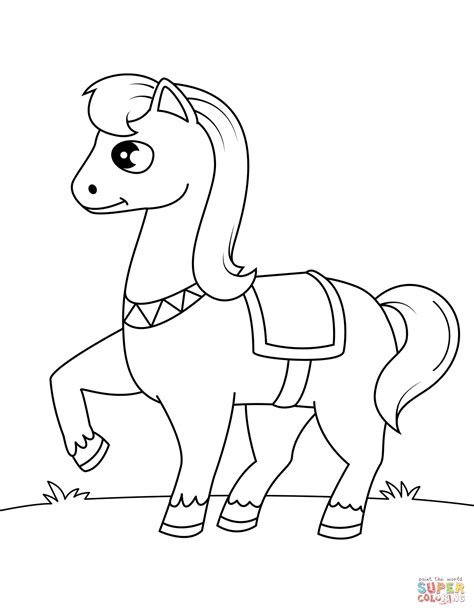 awesome horse  pony coloring pages check   httpswww