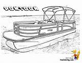 Pontoon Boats Vectorified Rugged sketch template