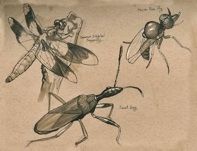 raul ramos art insect studies