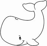 Ballena Ballenas Baleia Whales Wal поделки Feltro Basteln море Fichas Marinos Clipartix Peces Schablonen Balena Cartamodelli Stampare sketch template