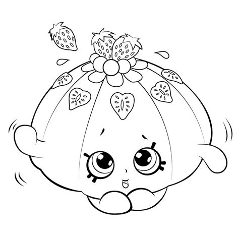 printable shopkins coloring pages  coloring