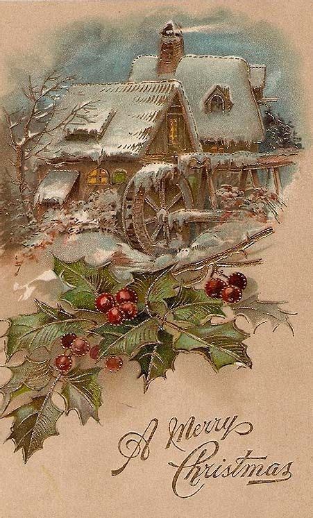 christmas vintage illustrations ideas vintage christmas cards
