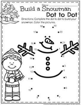preschool worksheets january  planning playtime tpt