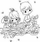 Coloring Precious Moments Pages Printable Kids Scene Outdoor Christmas Baby Toddlers Print Bike Nativity Color Sheets Adult Para Books Tricycle sketch template