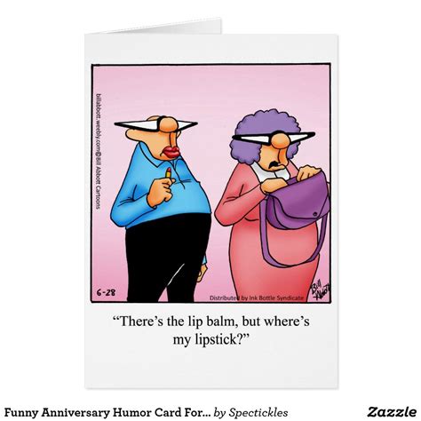 funny anniversary humor card   zazzlecom   anniversary