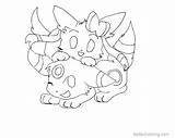 Sylveon Umbreon Coloring Pages Drawing Printable Pokemon Eevee Color Leafeon Glaceon Template Kids Deviantart Adults Lolbit Getdrawings Flareon Deviant Comments sketch template