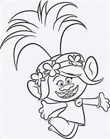 Trolls Coloring Pages Poppy Baby Bubakids sketch template