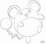 Pokemon Marill Coloring Pages Printable Azumarill Supercoloring Colouring Color Crafts Drawing Getcolorings Ii Swinub Template Craft sketch template