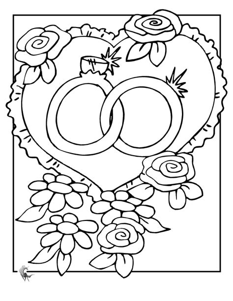 printable wedding coloring pages kids   printable